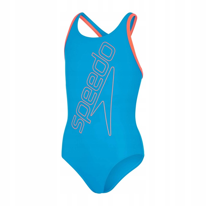 Lányok fürdőruha, Speedo, poliészter, Boomstar kék