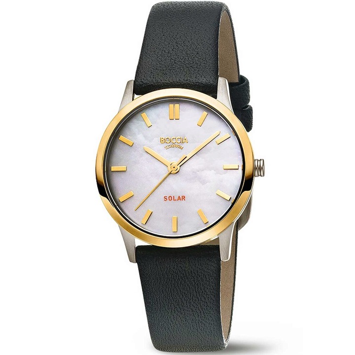 Ceas de dama Boccia 3363-02, Quartz, 30mm, 5ATM