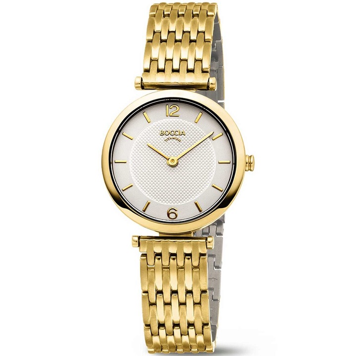 Ceas de dama Boccia 3362-04, Quartz, 30mm, 5ATM