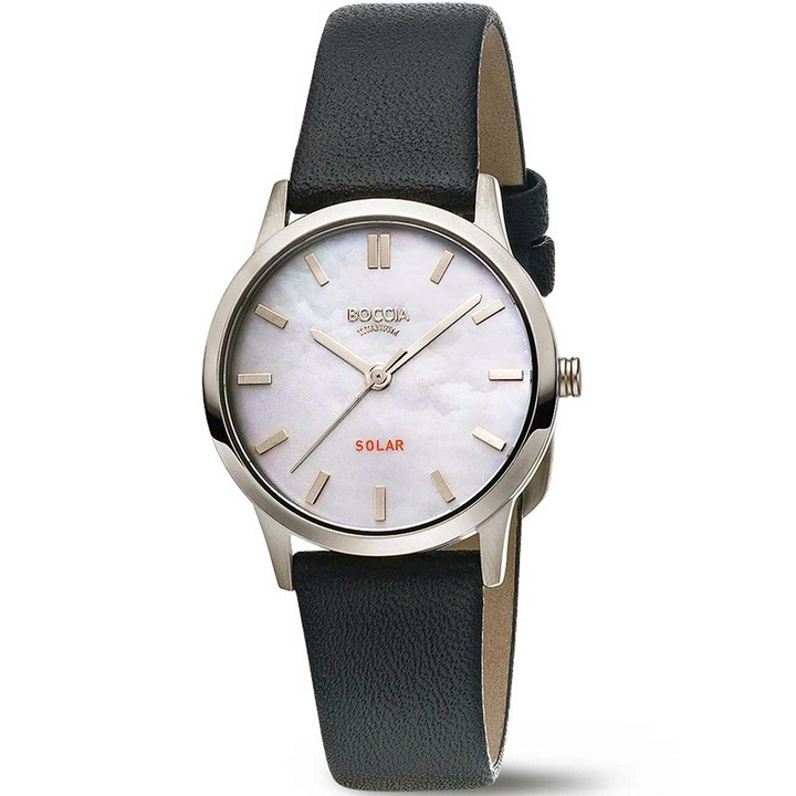 Ceas de dama Boccia 3363-01, Quartz, 30mm, 5ATM