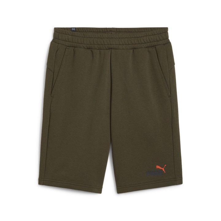 Pantaloni Puma pentru Barbati, ess+ 2 col shorts 10", 586766-76, XS INTL, Verde