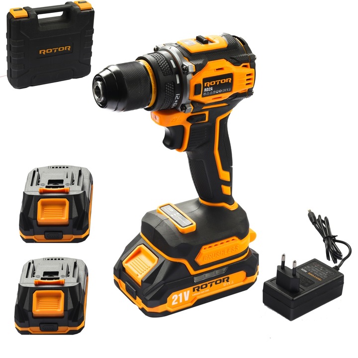 Autofiletanta pe acumulator ROTOR RD2A,21V/2Ah, 2200 rpm