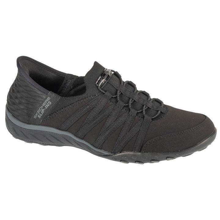Pantofi sport, Skechers Slip-ins: Breathe Easy - Roll With Me 100593-BBK, Negru, 38 EU