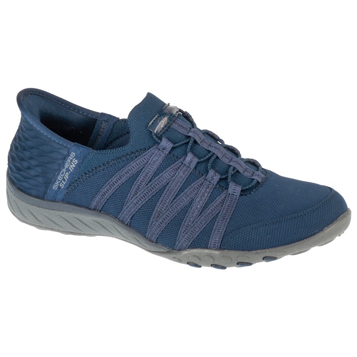 Pantofi sport, Skechers Slip-ins: Breathe Easy - Roll With Me 100593-NVY, Albastru marin, 38.5 EU