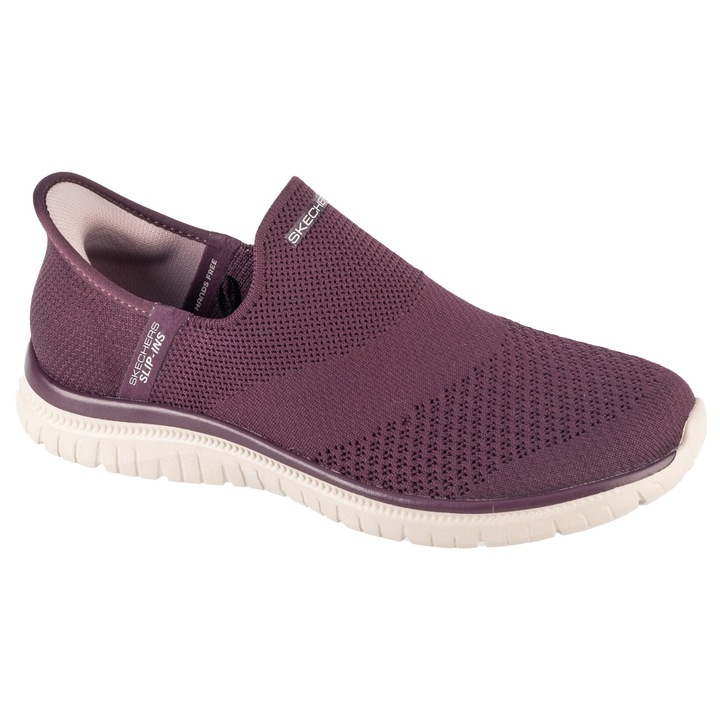 Sportcipők, Skechers Slip-ins: Virtue - Sleek 104425-WINE, Barna, 36,5 EU
