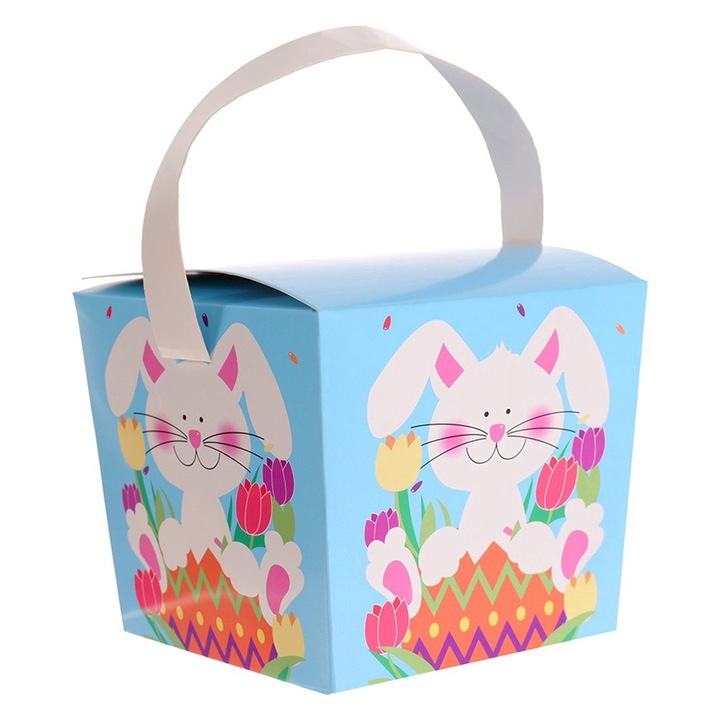 HÚSVÉTI kosár típusú bögredoboz - Spring Bunny, Createur