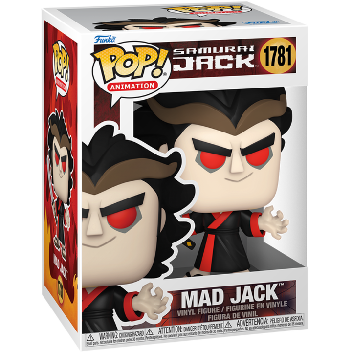 Figurina - Funko Pop! Samurai Jack: Mad Jack, Multicolor, 16 cm