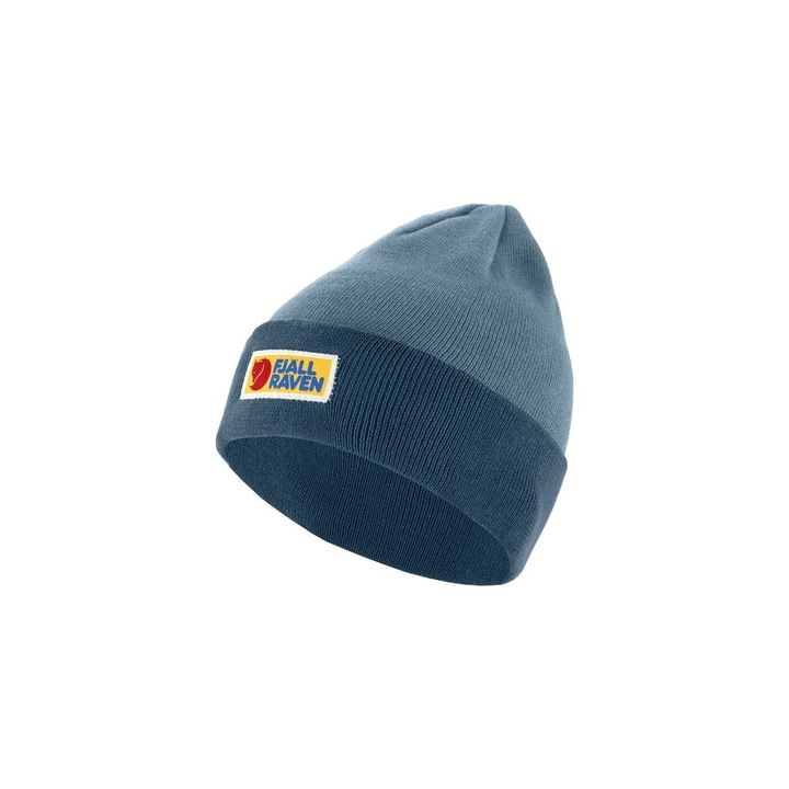 Caciula FjallRaven Vardag, albastra, unisex, sezon iarna