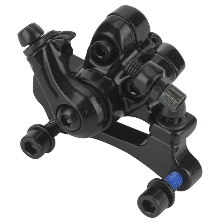 Задна дискова спирачка, Enforose, алуминий, червено/черно, 7x4.5 см