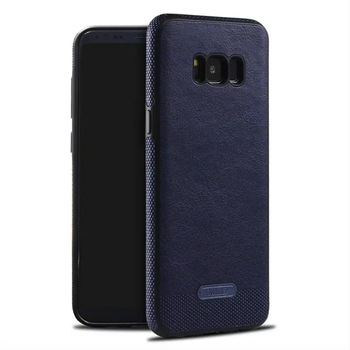 Husa Samsung Galaxy S8 PLUS, Leather, Dark Blue
