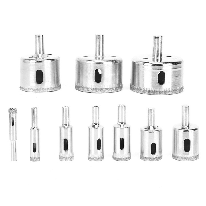 Set 10 burghie, 8-50 mm