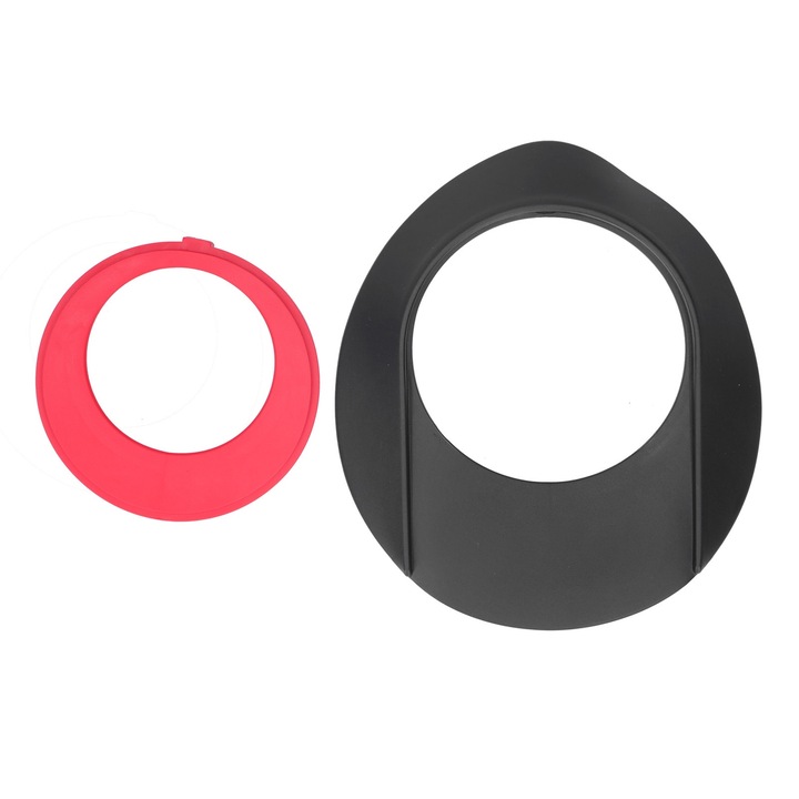 Placa de practica golf, Enforose, negru-rosu, 19.5x17cm, set cu steag