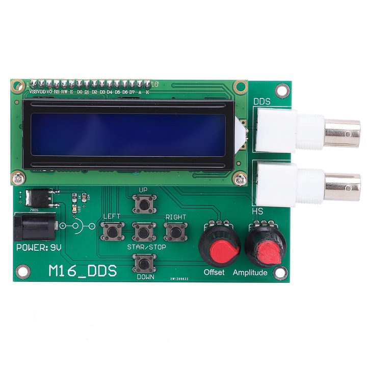 Modul generator de semnal DDS, Enforose, frecventa joasa, LTDZ_M16_1602 9V
