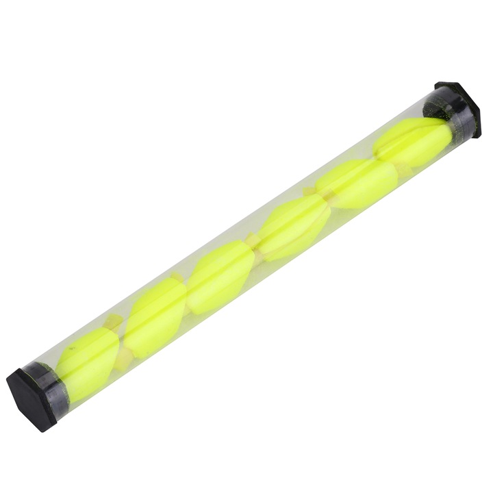 Set 6 bucati/set geamanduri de pescuit cu musca Bobber-uri din spuma indicator de lovire plutitor dispozitiv de pescuit fluoresceina Enforose