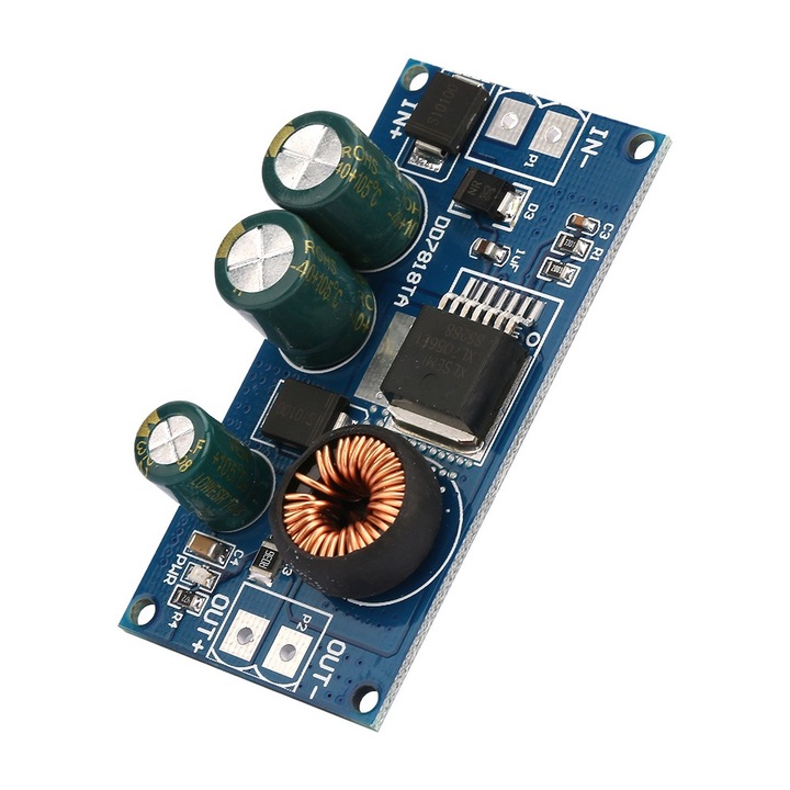Modul de alimentare DC-DC Enforose, 2.1A, 10-80V DC, iesire 3.3V/5V/6V/9V/12V/15V