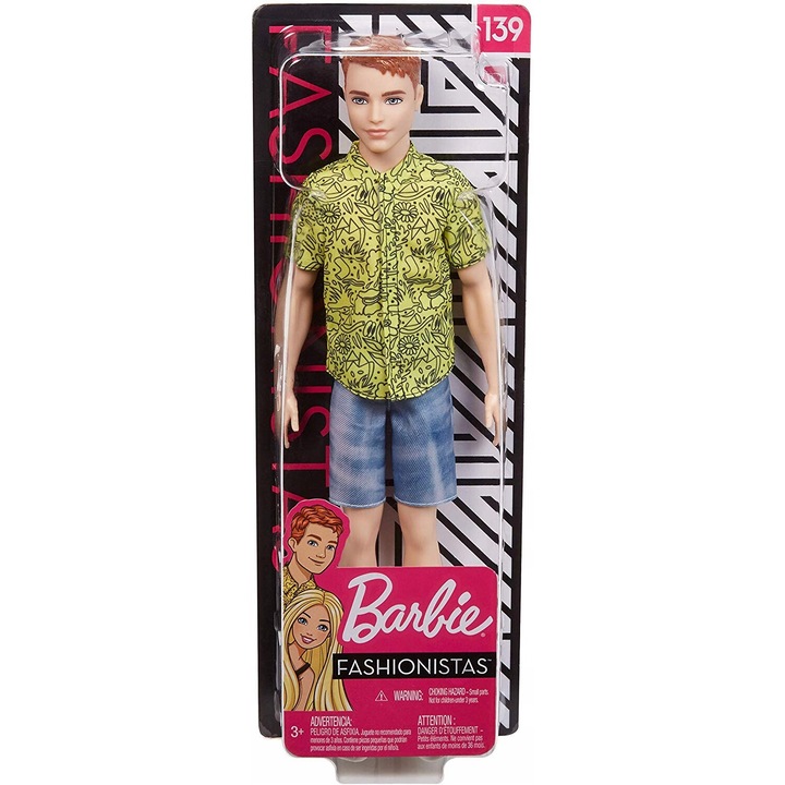 Barbie Ken baba DWK44, Mattel, többszínű