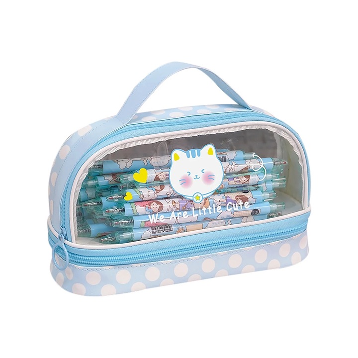 Двупластов молив голям капацитет ученически многоцветен 3002