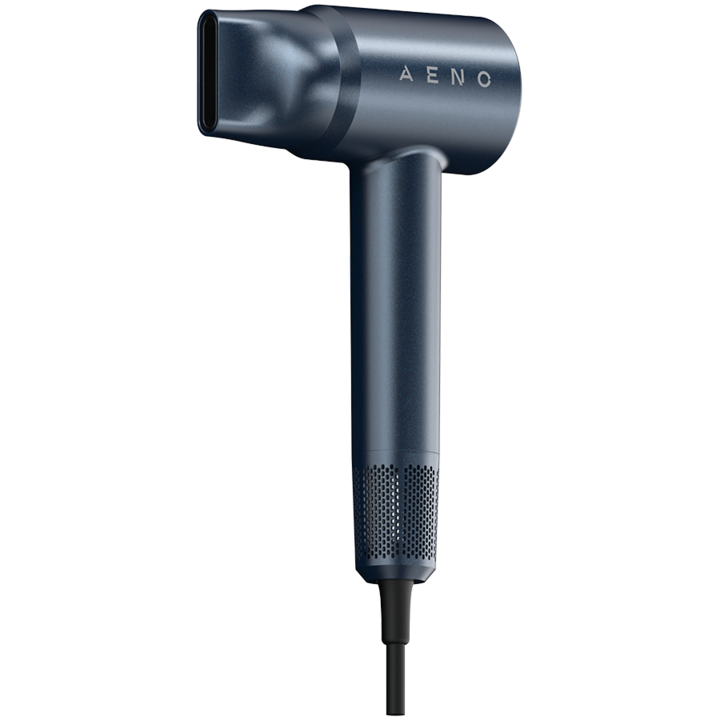 Сешоар AENO HD3 AHD0003, 1500W, Безчетков мотор, 3 скорости, 5 нива, 68 dB, LED дисплей, Син