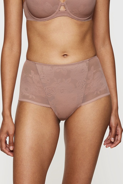 Triumph, Chiloti hipster cu garnituri din dantela, Roz/Roz prafuit