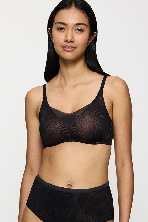Triumph, Сутиен Triumph Shape Smart Ellipse, Черен/Прозрачен