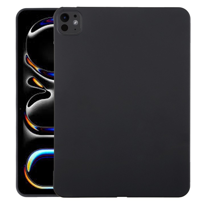 Husa tableta compatibila cu iPad Pro 11 2024 2024, TPU, Negru