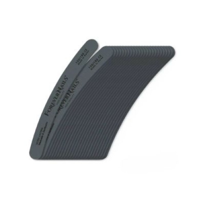 Kit 25 pile lavabile ForeverNails Ultra Lasting Banana 100/180 (25 buc)