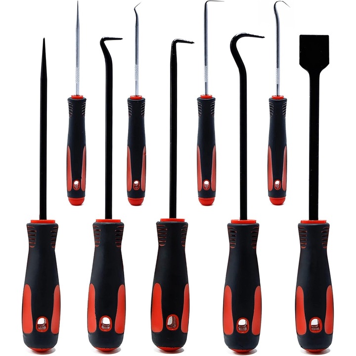 Комплект куки за извличане на уплътнения от 9 бр