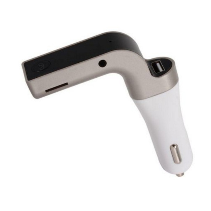 FM трансмитер iZowe, Bluetooth, USB, MicroSD карта, Hands-Free, Кафяв