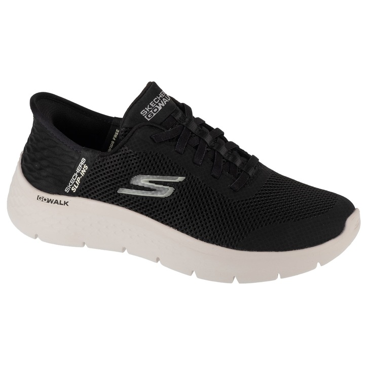 Pantofi sport, Skechers Slip-Ins: GO WALK Flex - Grand Entry 124836, Negru