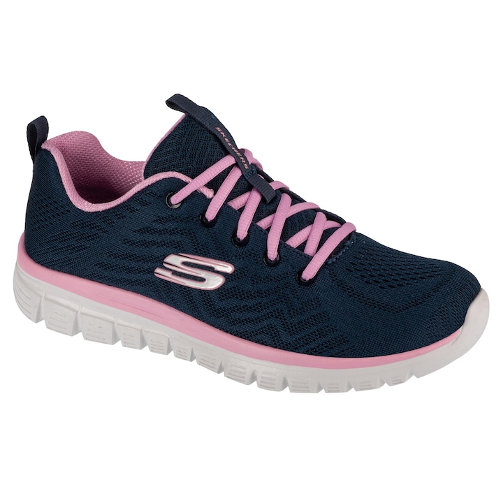 Sportcipők, Skechers Graceful - Get Connected 12615, Tengerkék