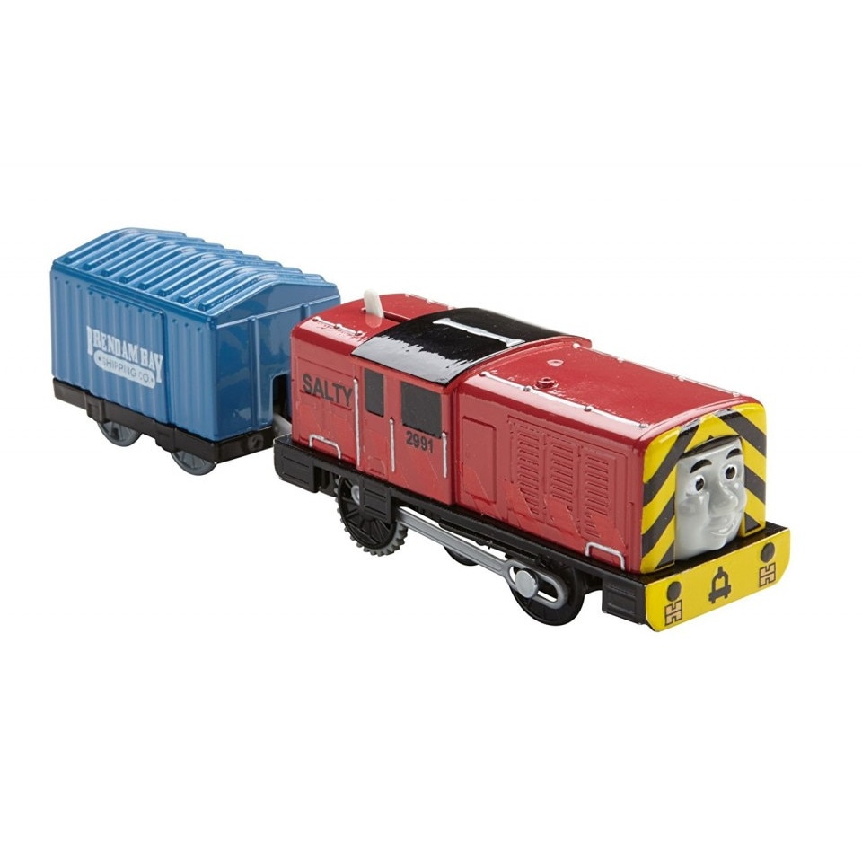Trenulet Salty Locomotiva Motorizata cu Vagon Thomas&Friends Track Master