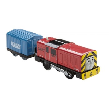 Trenulet Salty Locomotiva Motorizata cu Vagon Thomas&Friends Track Master Trenulet Salty Locomotiva Motorizata cu Vagon Thomas&Friends Track Master