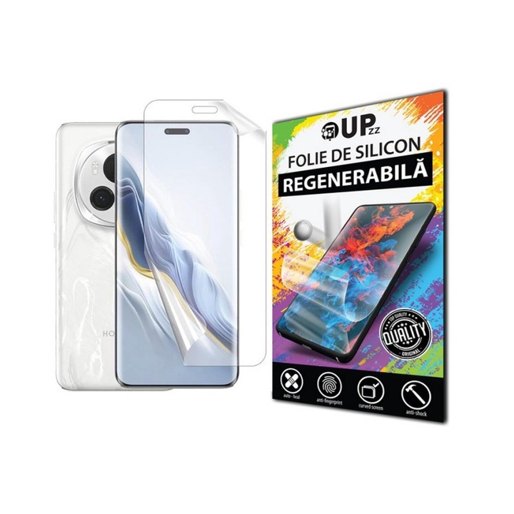 Folie Silicon Upzz Max, Compatibila Cu Honor Magic 7 Lite, Regenerabila, Case Friendly