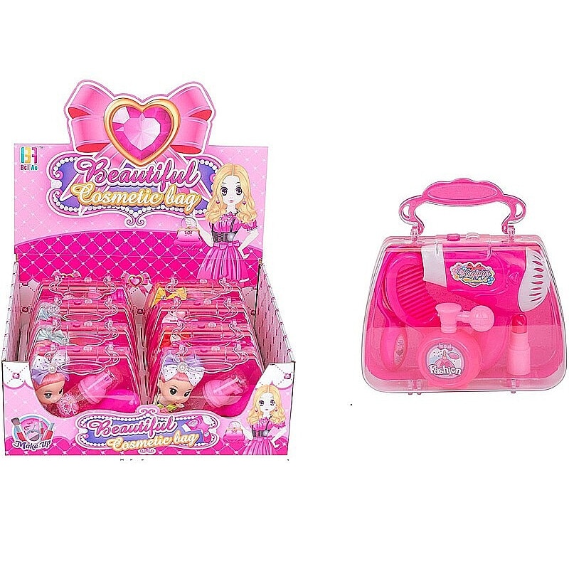 Set gentuta pentru fete cu oglinda, pieptene, telefon, oglinda si