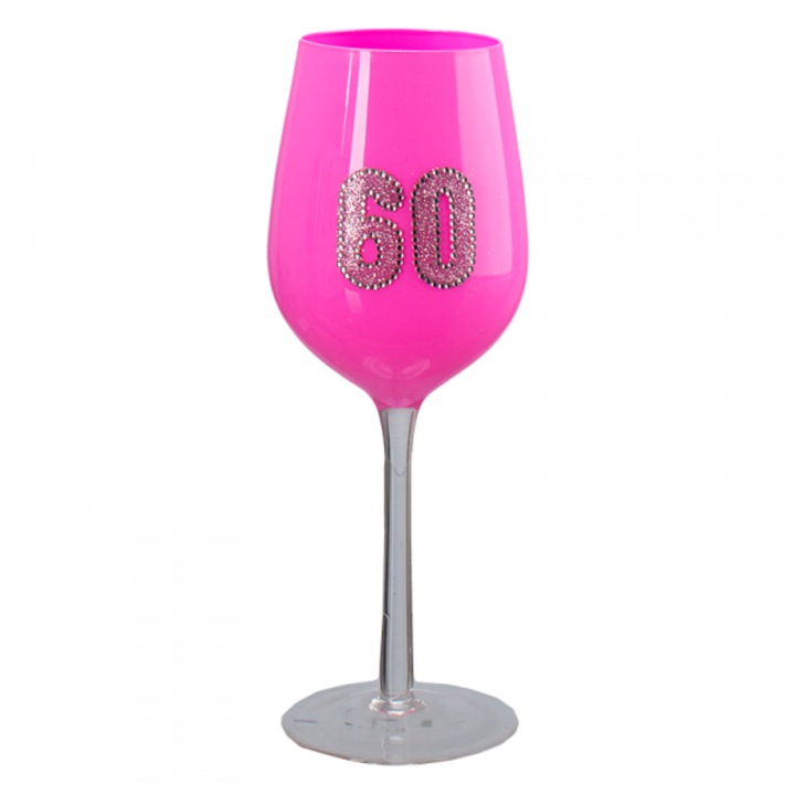 Pahar de vin DIL ''60'', transparent, set de 2 bucati