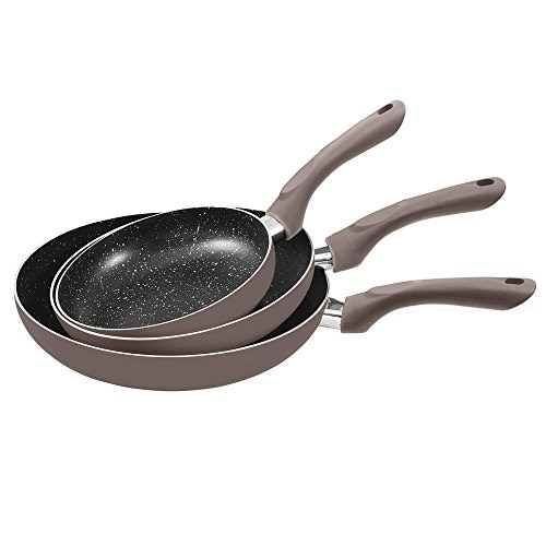 Set 3 tigai Kitchen Artist, aluminiu, visiniu