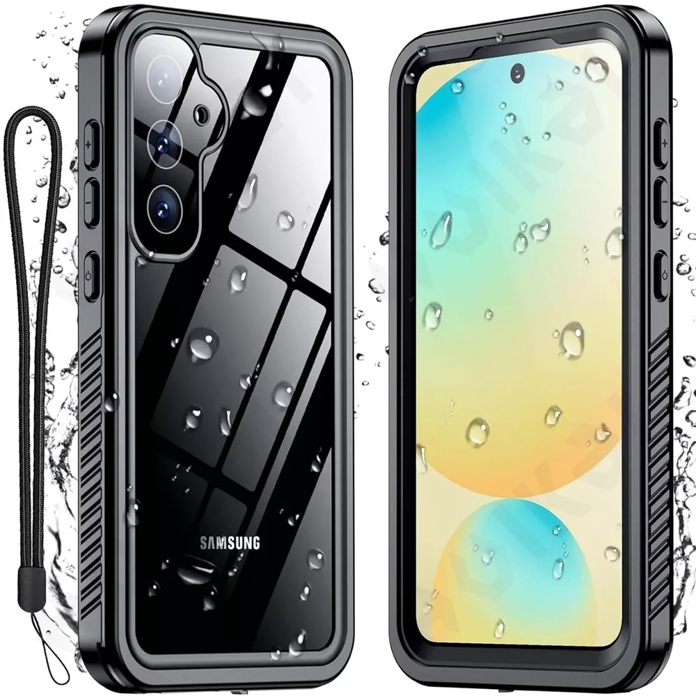 Husa Protectie Compatibila cu Waterproof IP68 Case, ShellBox, Samsung Galaxy S25 - Black