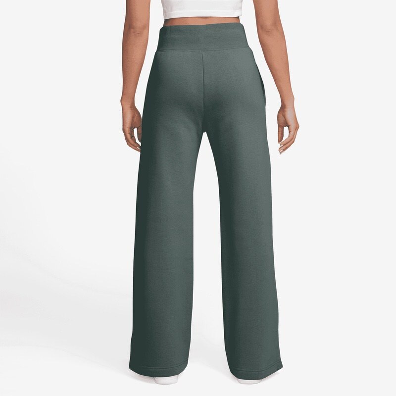 Pantaloni Nike pentru Femei, w nsw phnx flc hr logo pnt wde, FV7684-338, XS  INTL, Verde