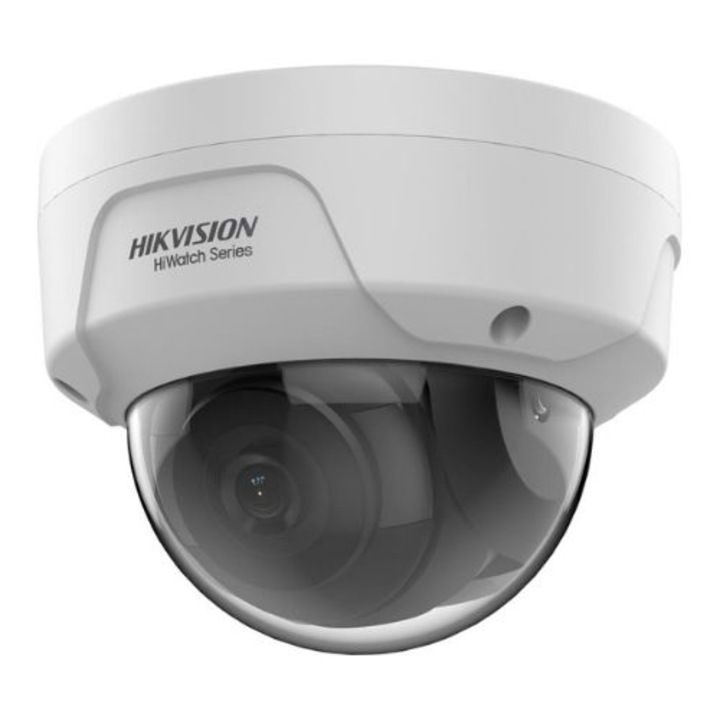 Камера за видеонаблюдение HiWatch Hikvision 2MP PoE IR 30m IP67 IK10 вандалоустойчива IP камера 2.8mm обектив - HWI-D120HA(2.8mm)