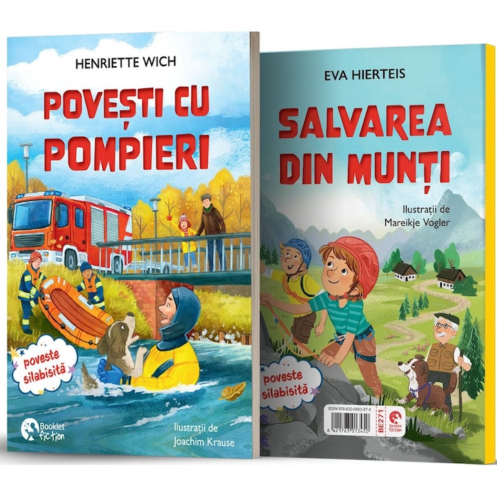 Salvarea din munti + Povesti cu pompieri, Henriette Wich/Eva Hierteis
