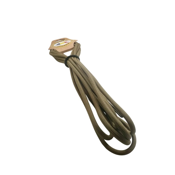 Sireturi Incaltaminte, Paracord 550, 4MM, 160 CM, Trekker, Coyote