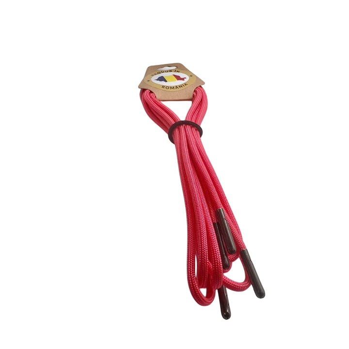 Sireturi Incaltaminte, Paracord 550, 4MM, 160 CM, Trekker, Roz