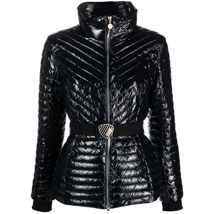 Geaca EA7 pentru Femei, w jacket medium padded belt, 6RTB12-TNEQZ-1200, Negru, Negru