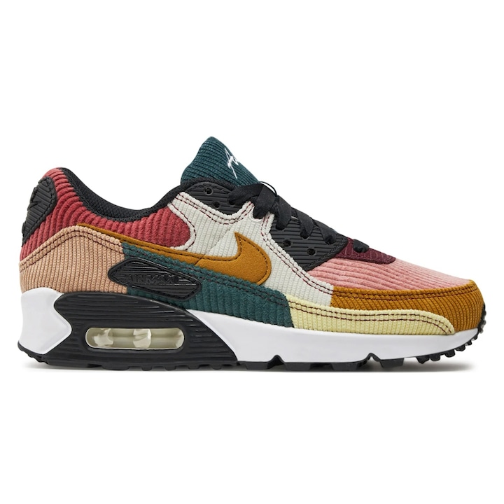 Pantofi sport Nike pentru Femei, w air max 90 cordairoy, FB8455-001, 36 5, Negru, Negru