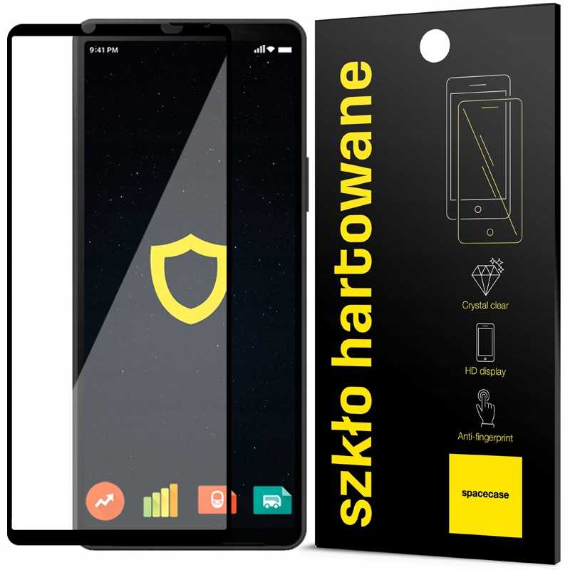 Folie protectie Spacecase 5D pentru Sony Xperia 1 V, 9H, transparent, set aplicare inclus