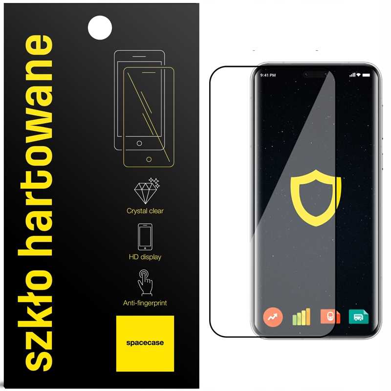 Folie protectie Spacecase 3D pentru Honor Magic 7 Pro, 9H, transparent, set complet