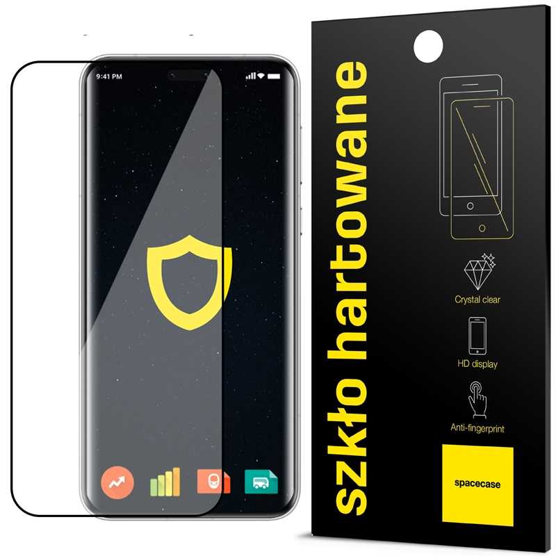 Folie protectie Spacecase 3D pentru Honor Magic 7 Pro, 9H, transparent, set complet