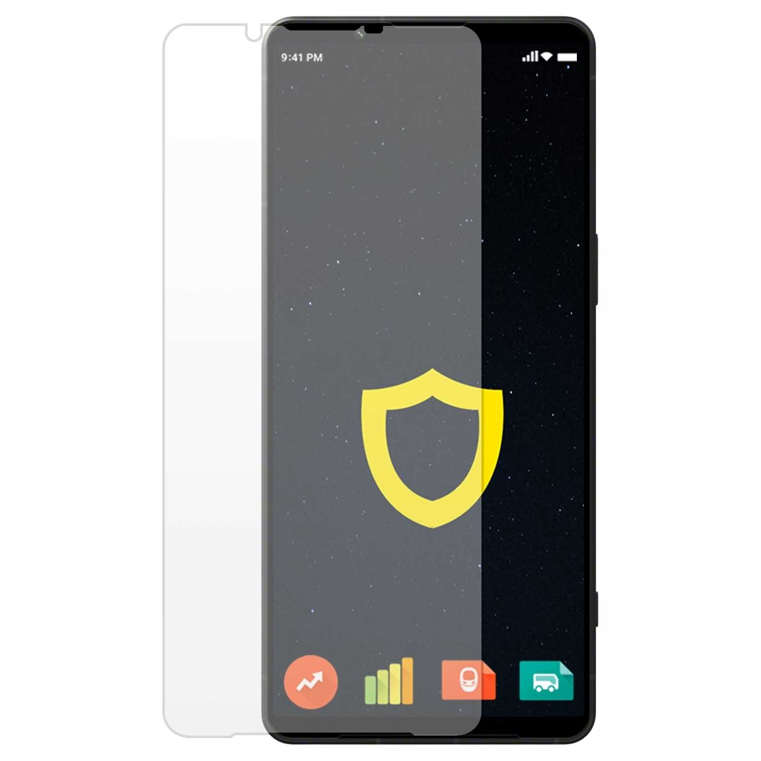 Folie protectie Spacecase pentru Sony Xperia 1 VI, sticla harta 2.5D, 9H, set aplicare
