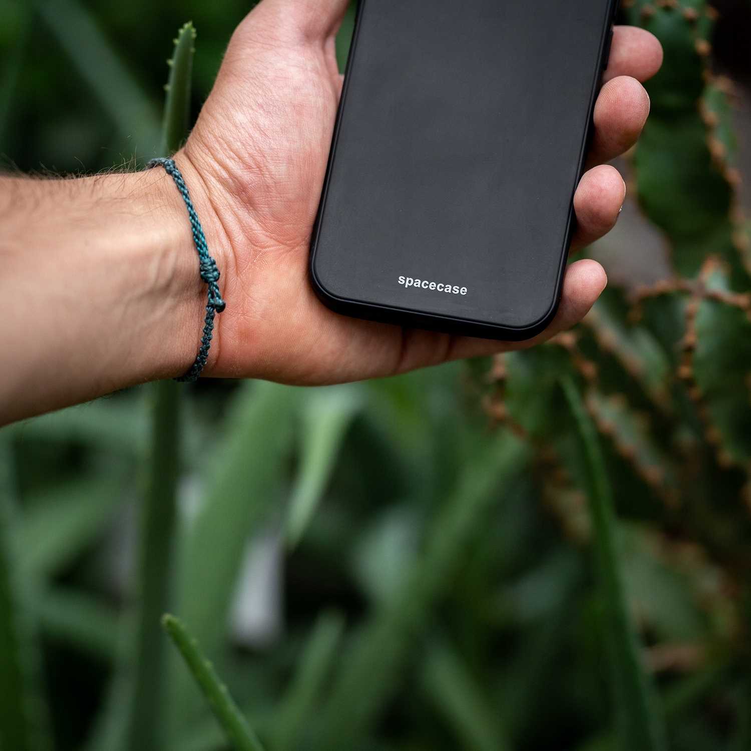 Husa din silicon pentru Samsung Galaxy Note 9, Husa din silicon Spacecase rezistenta la socuri, la cadere, durabila, eleganta, minimalista, finisaj interior moale, negru mat