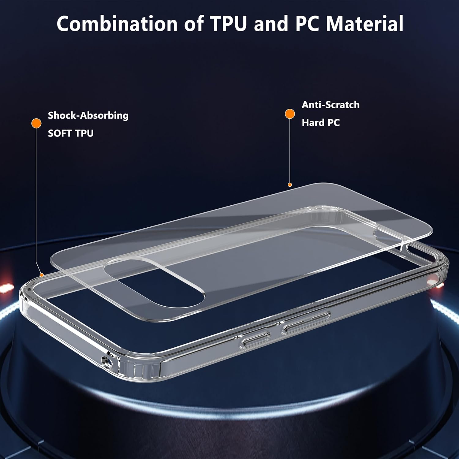 Intelli® Husa de Protectie Compatibila Google Pixel 9a, din silicon gel, Colturi Anti Soc, Protectie Camera, Subtire, Transparent